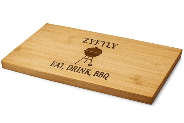1001 Personalized Laser Engraved Bamboo Cutting Board