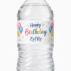Designer (4) Personalized Water Bottle Labels for Parties (Set of 50)